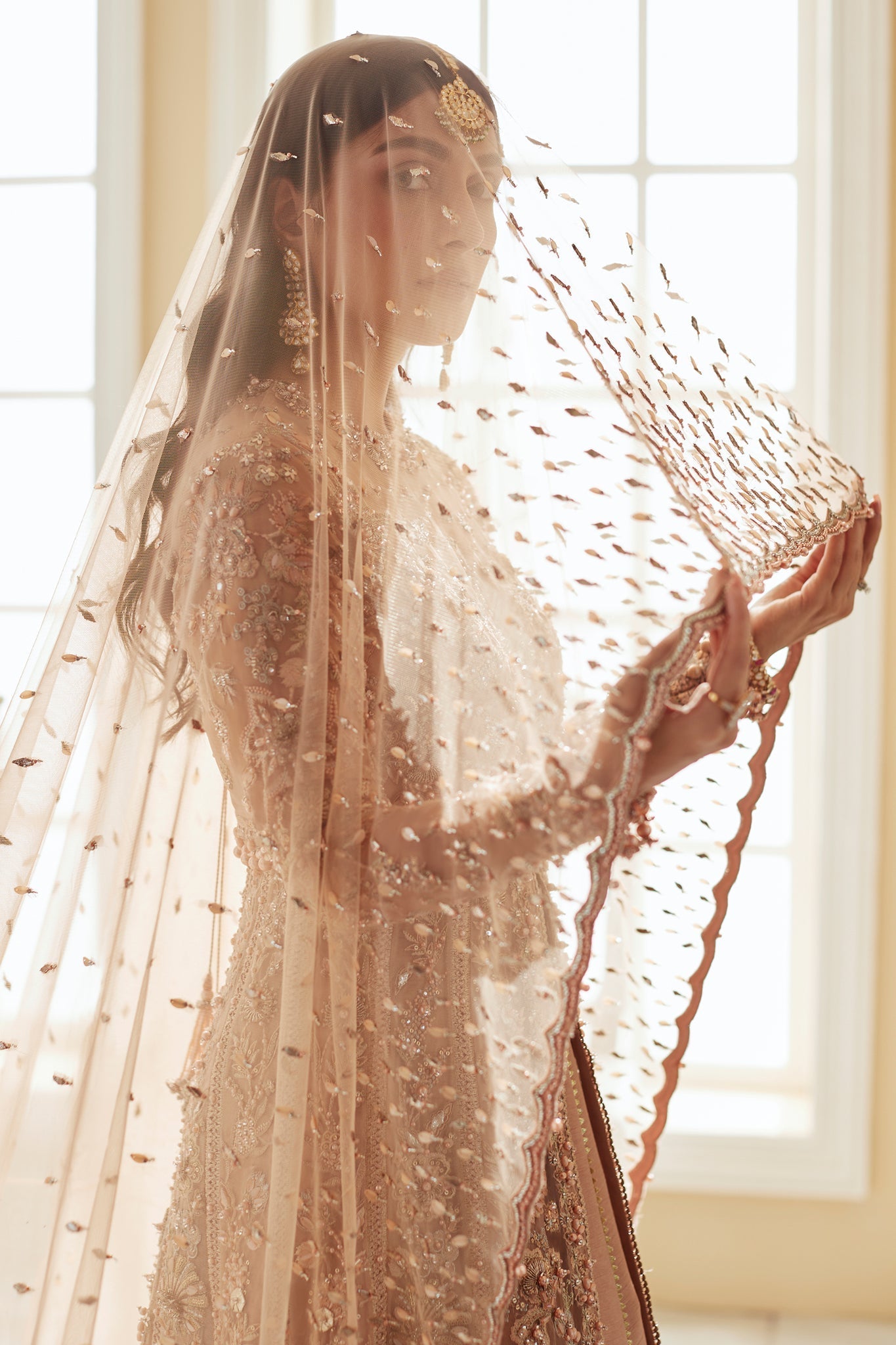 Elan Embroidered Organza 3 Piece Suit ARIANA