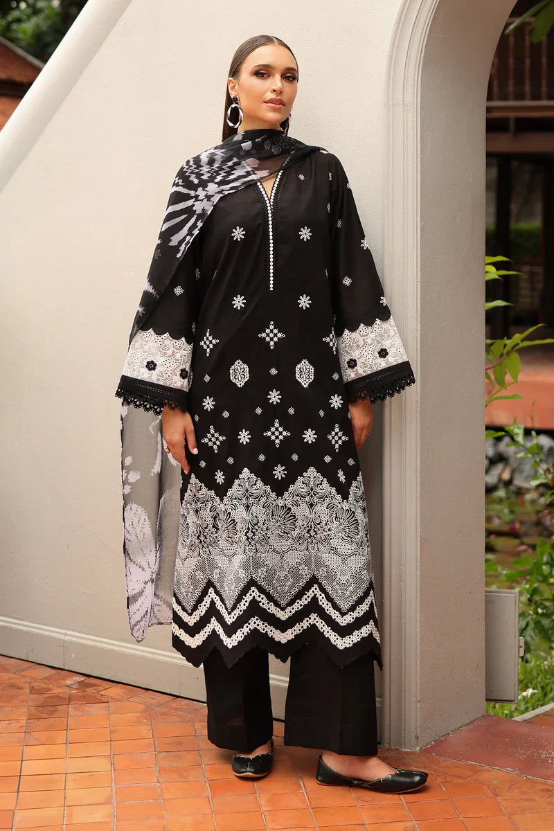 Baroque Embroidered Lawn suit UF-4192