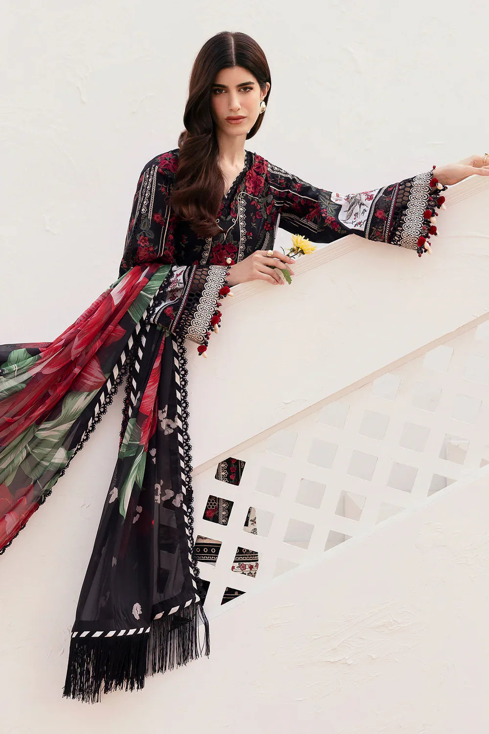 Baroque Embroidered Lawn Suit EL-D01