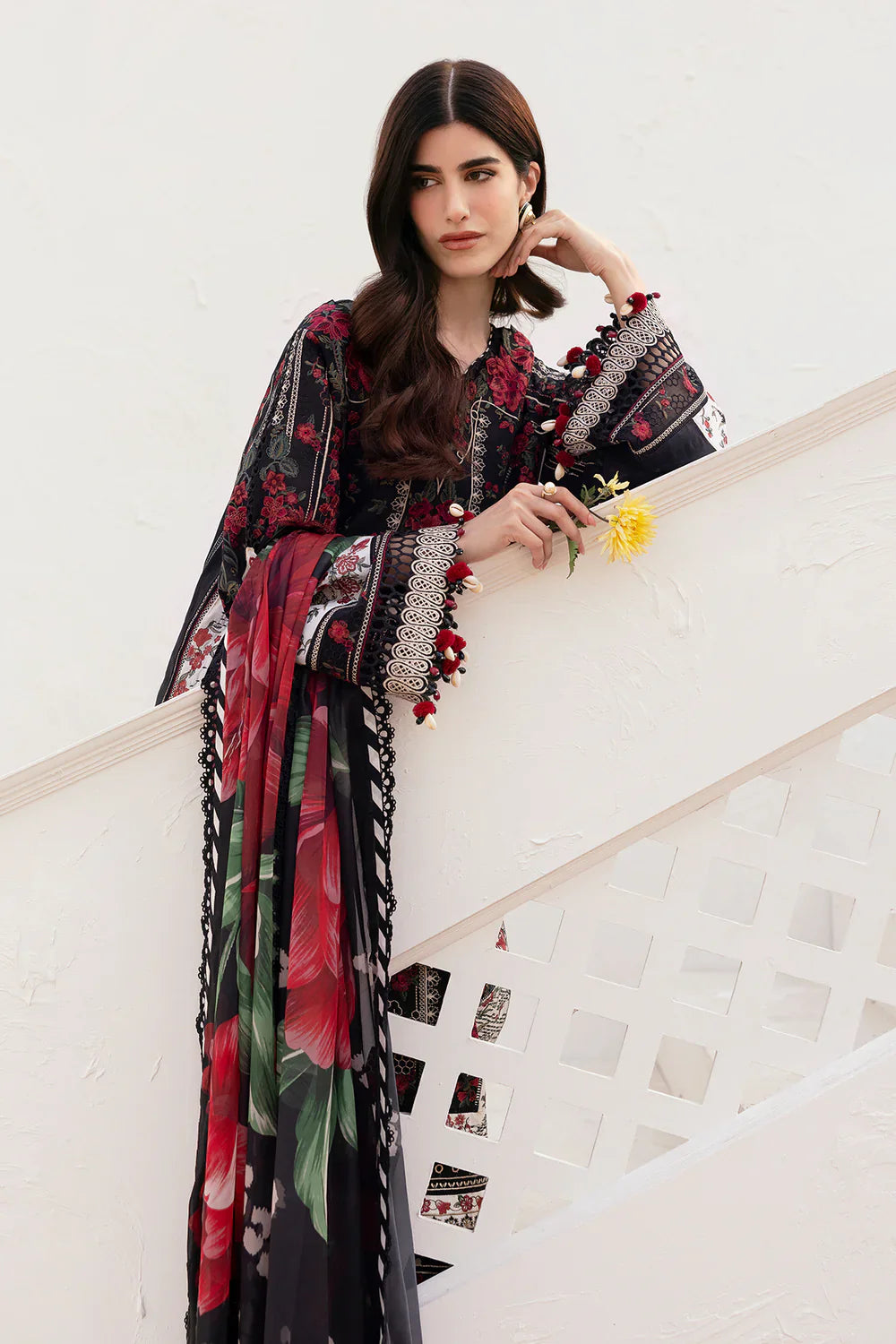 Baroque Embroidered Lawn Suit EL-D01