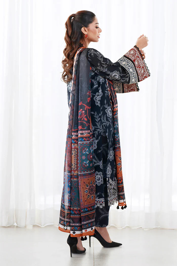 Baroque Embroidered Lawn Suit UF-4078