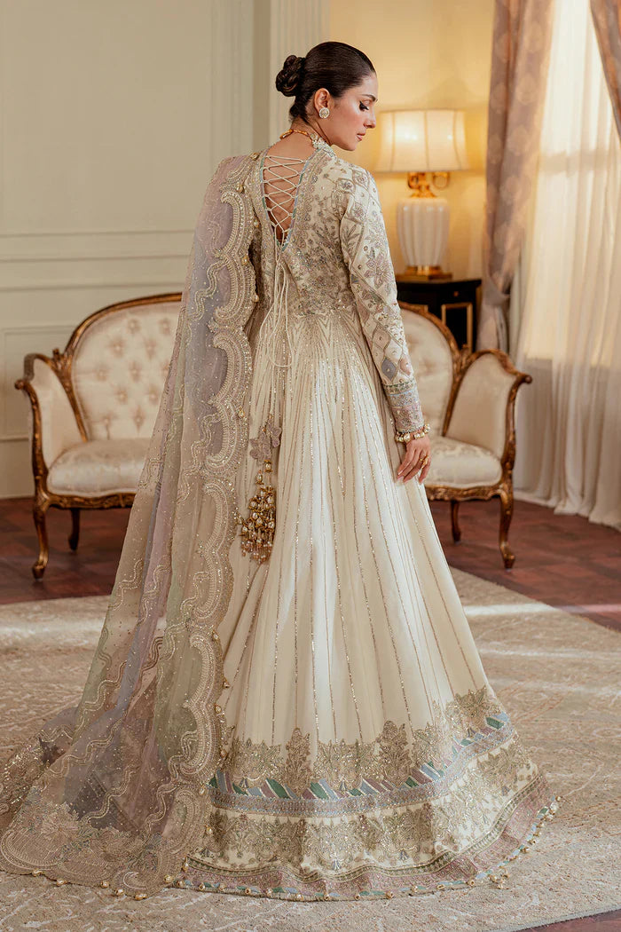 Baroque Embroidered Net 3 piece suit CH13-06
