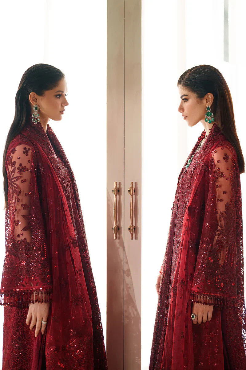 Baroque Embroidered Net Suit CH14-01