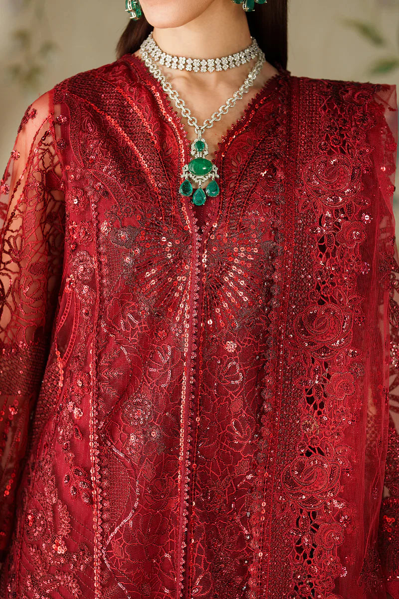 Baroque Embroidered Net Suit CH14-01