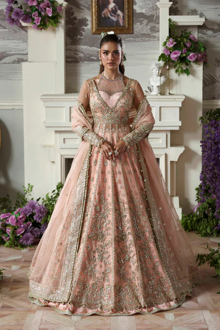 Akbar Aslam Net 3 Piece Suit Sanoura