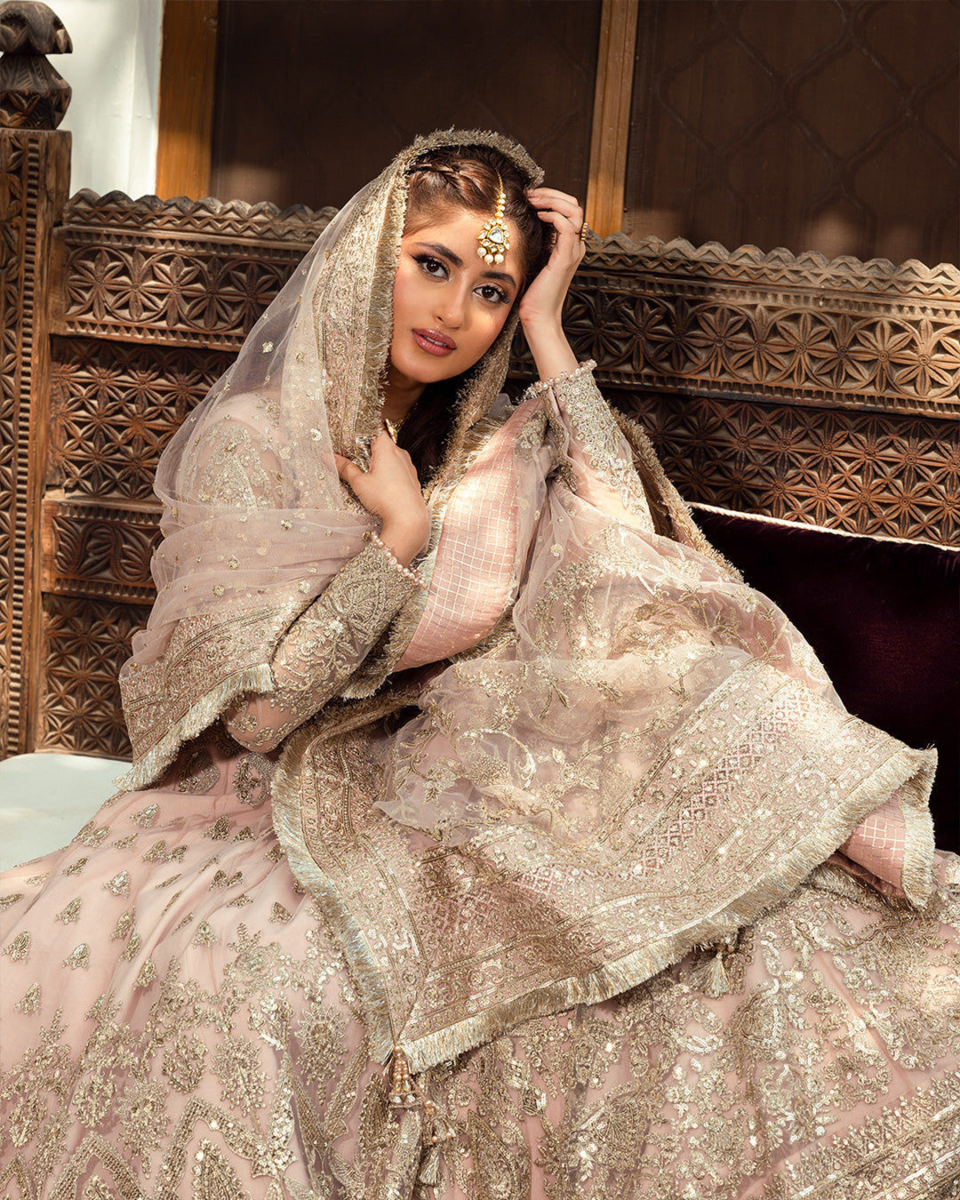 Faiza Saqlain Embroidered Net 3 Piece Naiza