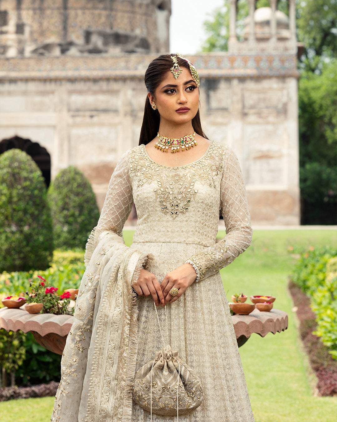 Faiza Saqlain Embroidered Chiffon 3 Piece Cyra