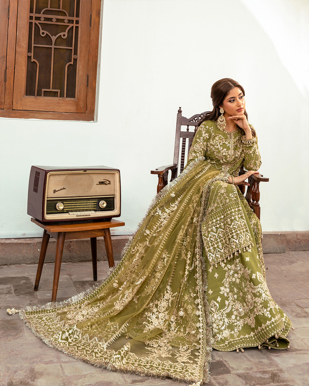 Faiza Saqlain Embroidered Net 3 Piece Rozhin