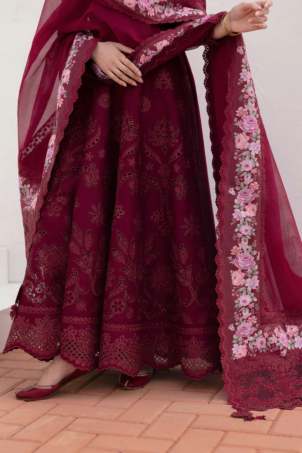 Baroque Embroidered Lawn Suit EL-D05