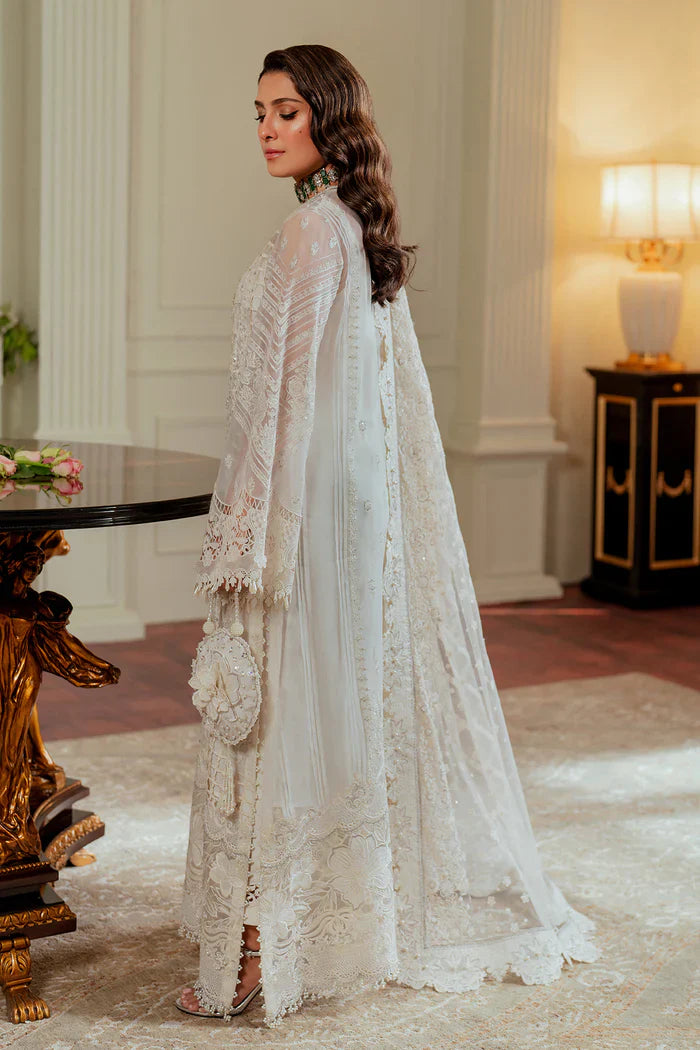 Baroque Embroidered Chiffon 3 piece suit CH13-02