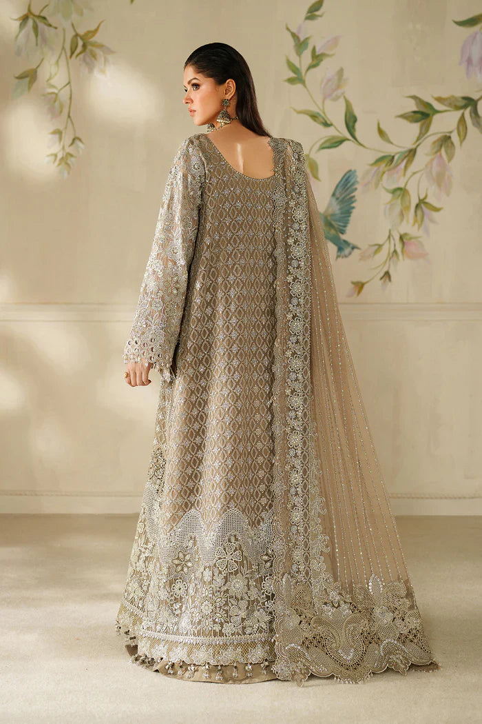 Baroque Embroidered Chiffon Suit CH14-08
