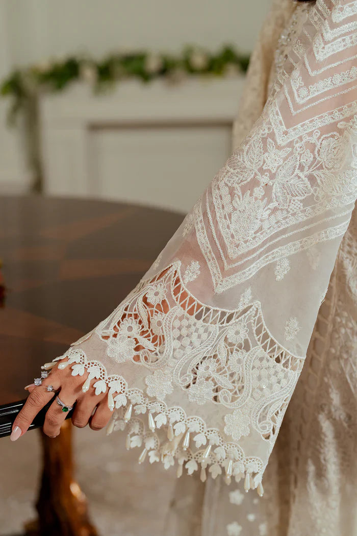 Baroque Embroidered Chiffon 3 piece suit CH13-02