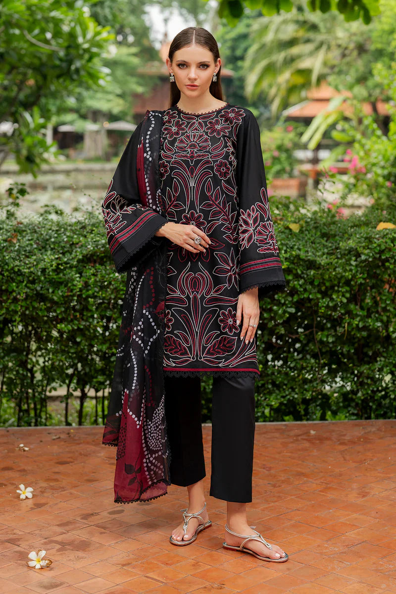 Baroque Embroidered Lawn suit UF-4200