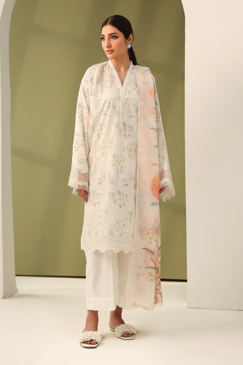 Baroque Embroidered Lawn suit UF-4181