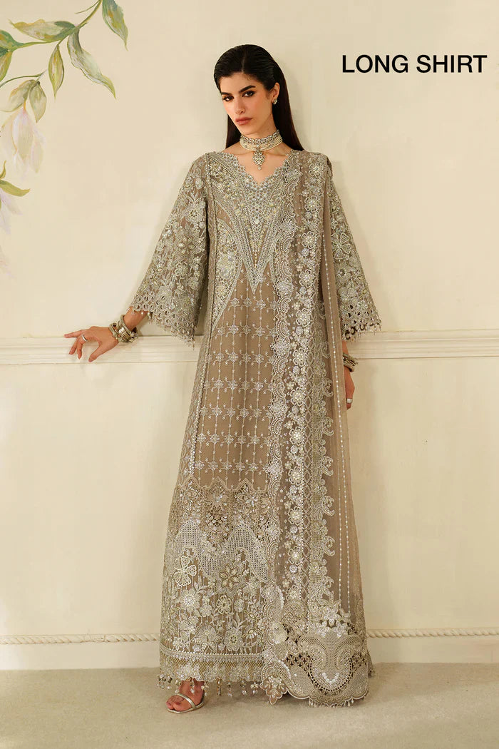 Baroque Embroidered Chiffon Suit CH14-08