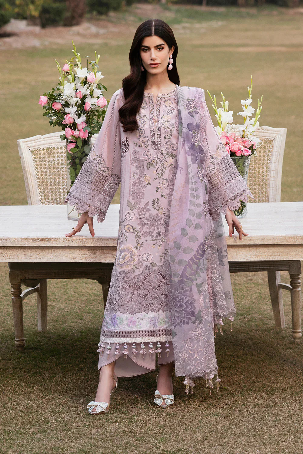 Baroque Embroidered Lawn Suit EL-D08