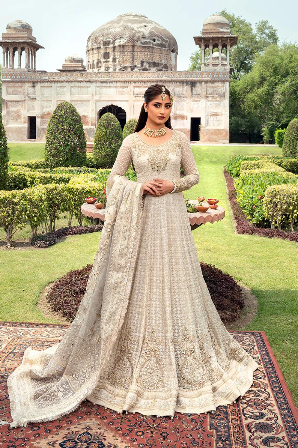 Faiza Saqlain Embroidered Chiffon 3 Piece Cyra