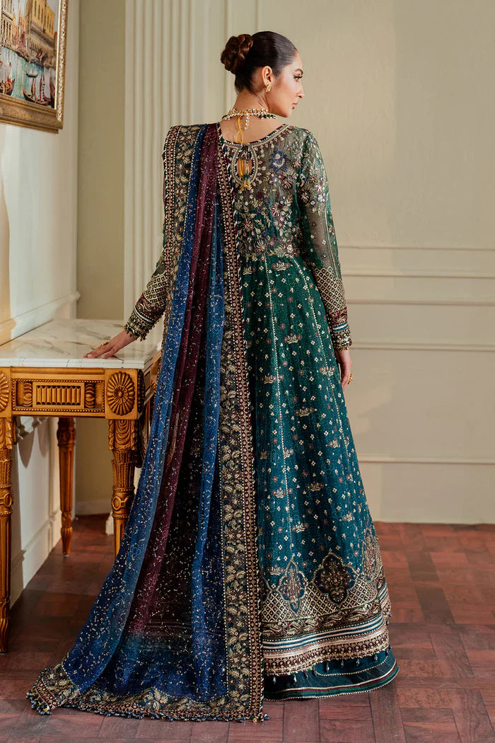 Baroque Embroidered Chiffon 3 piece suit CH13-03
