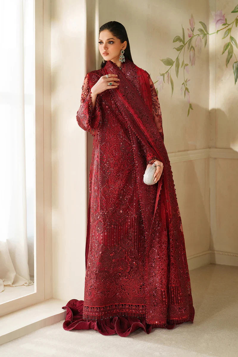 Baroque Embroidered Net Suit CH14-01