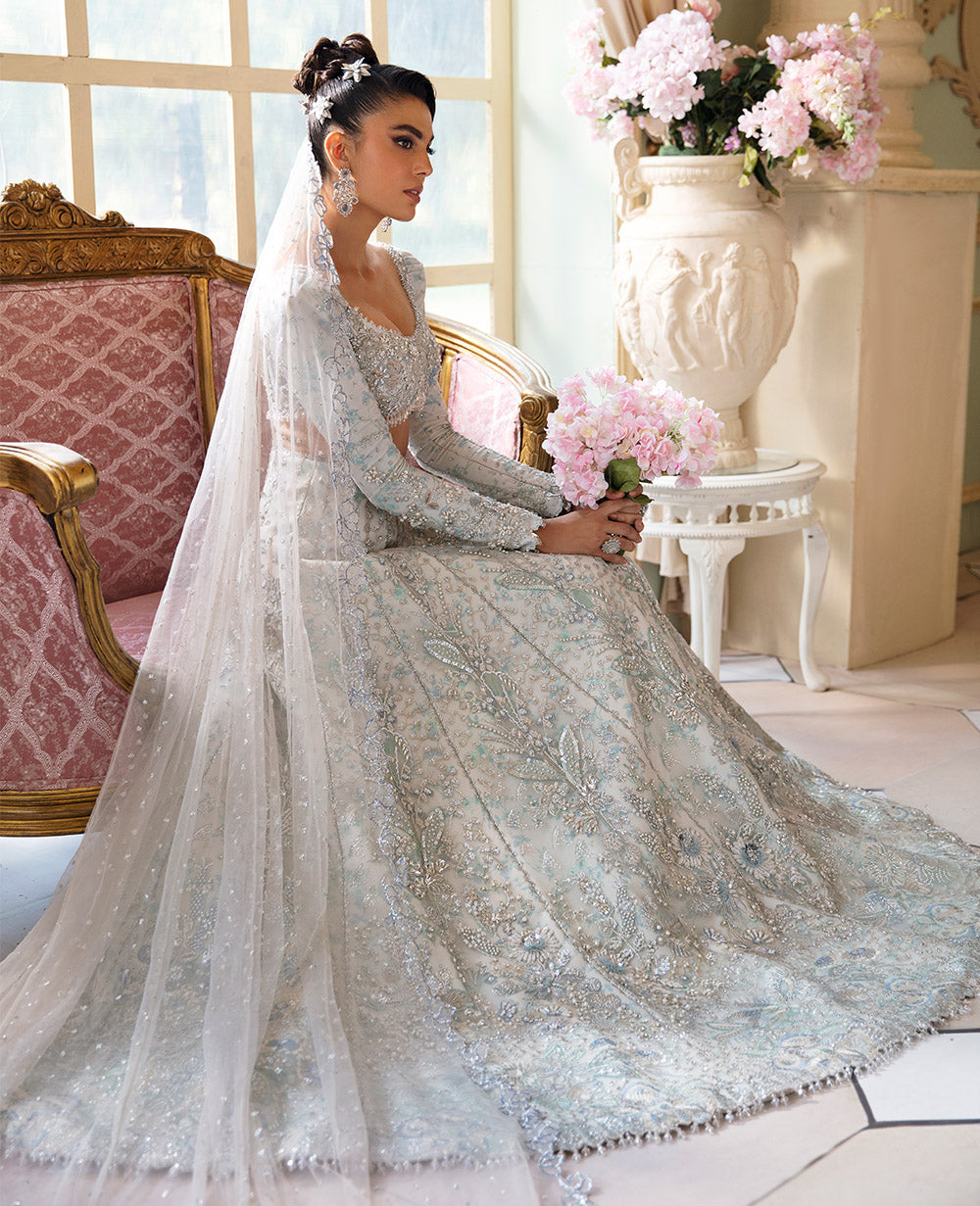 Republican Embroidered Net 3 Piece RWU-23-D3