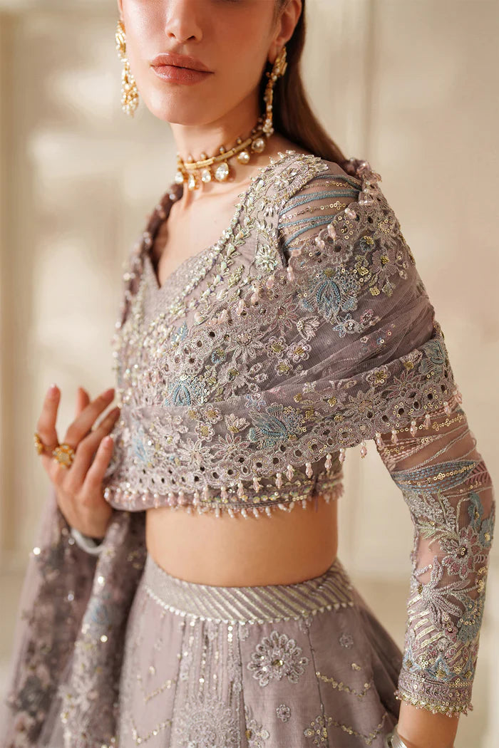 Baroque Embroidered Net Suit CH14-04