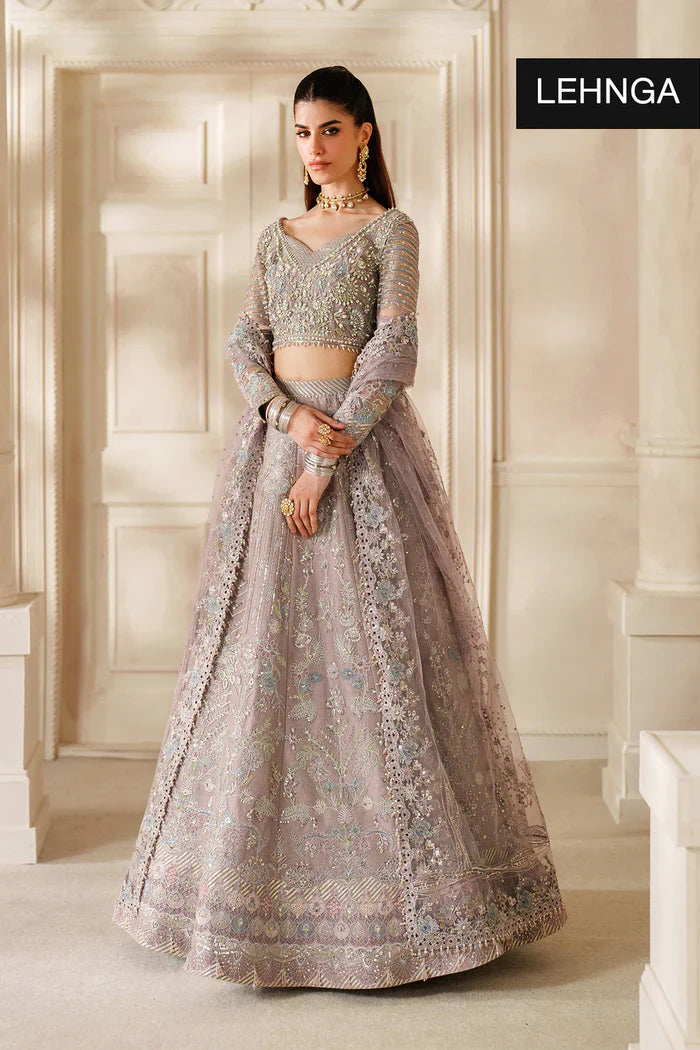 Baroque Embroidered Net Suit CH14-04
