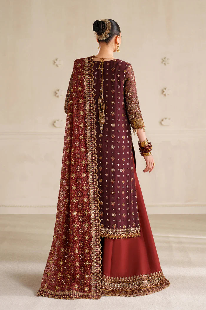 Baroque Embroidered Chiffon Suit CH14-07