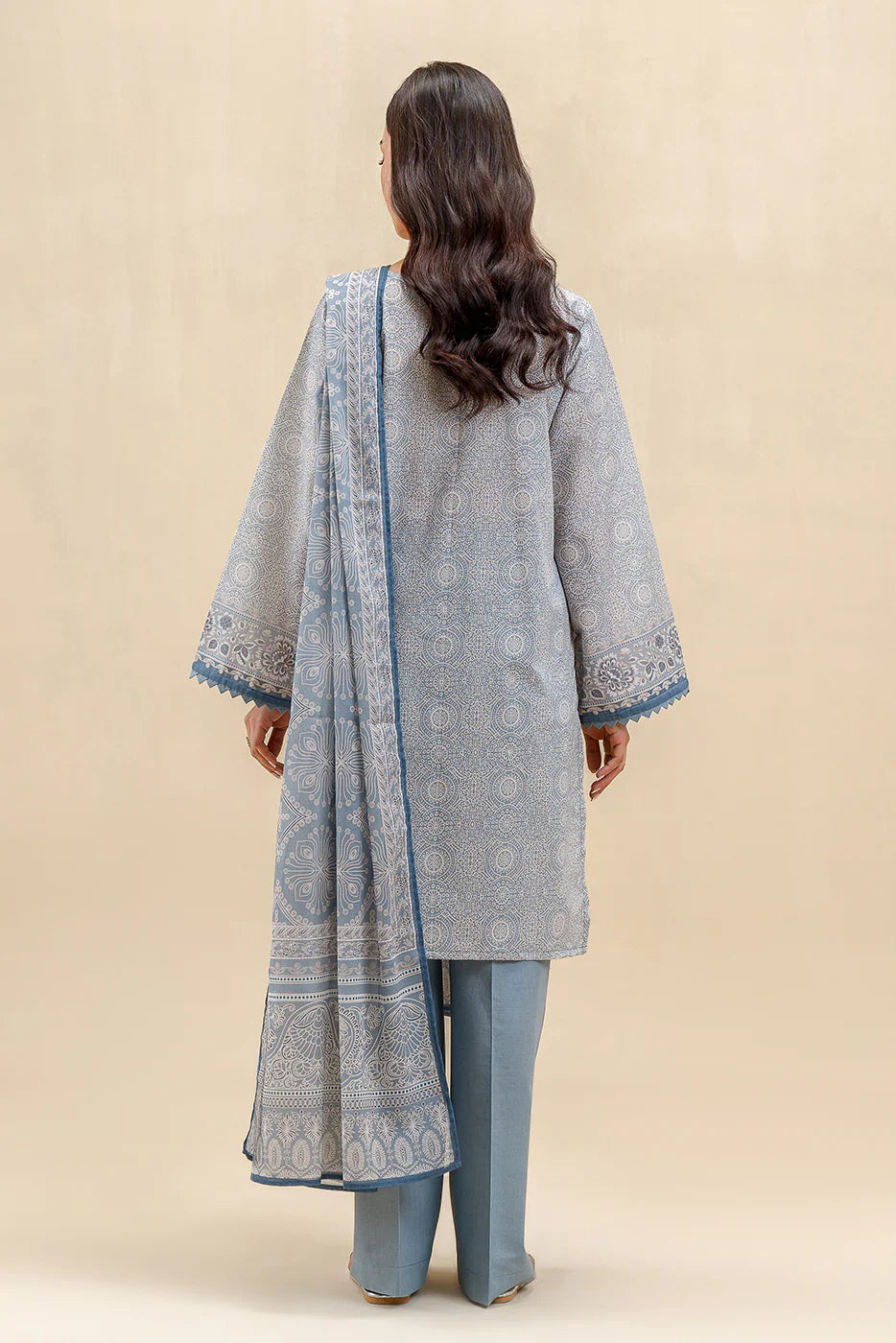 Beechtree Printed Blended Lawn Suit SERENE ORNATE BT-10