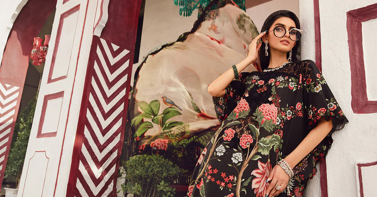 Maria B Embroidered Cambric Suit MPT-2709-B