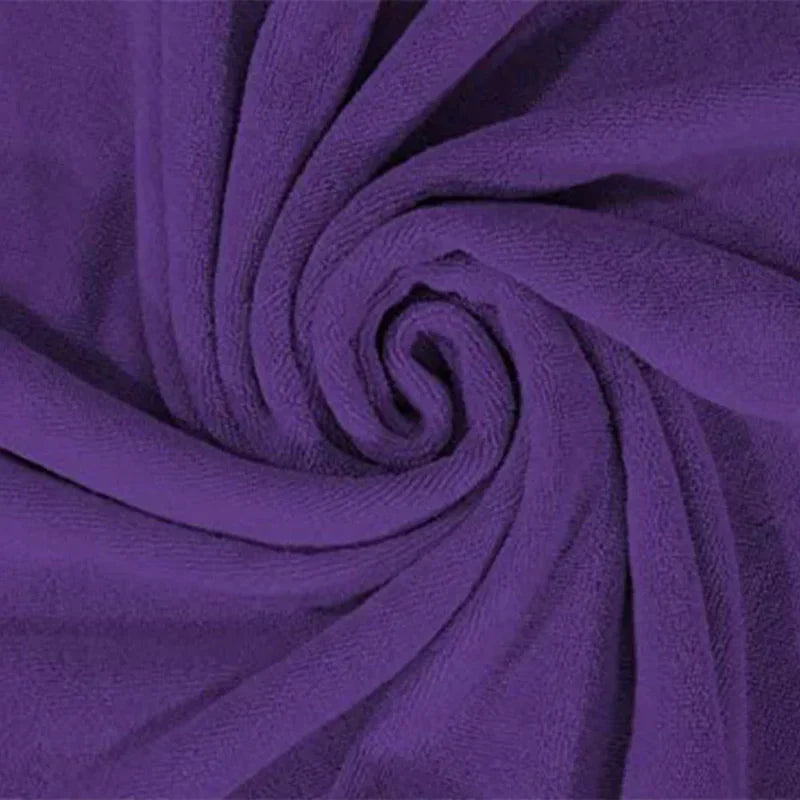 Soft and Premium Egyptian Cotton Towels - 600 GSM Purple, Set of 8