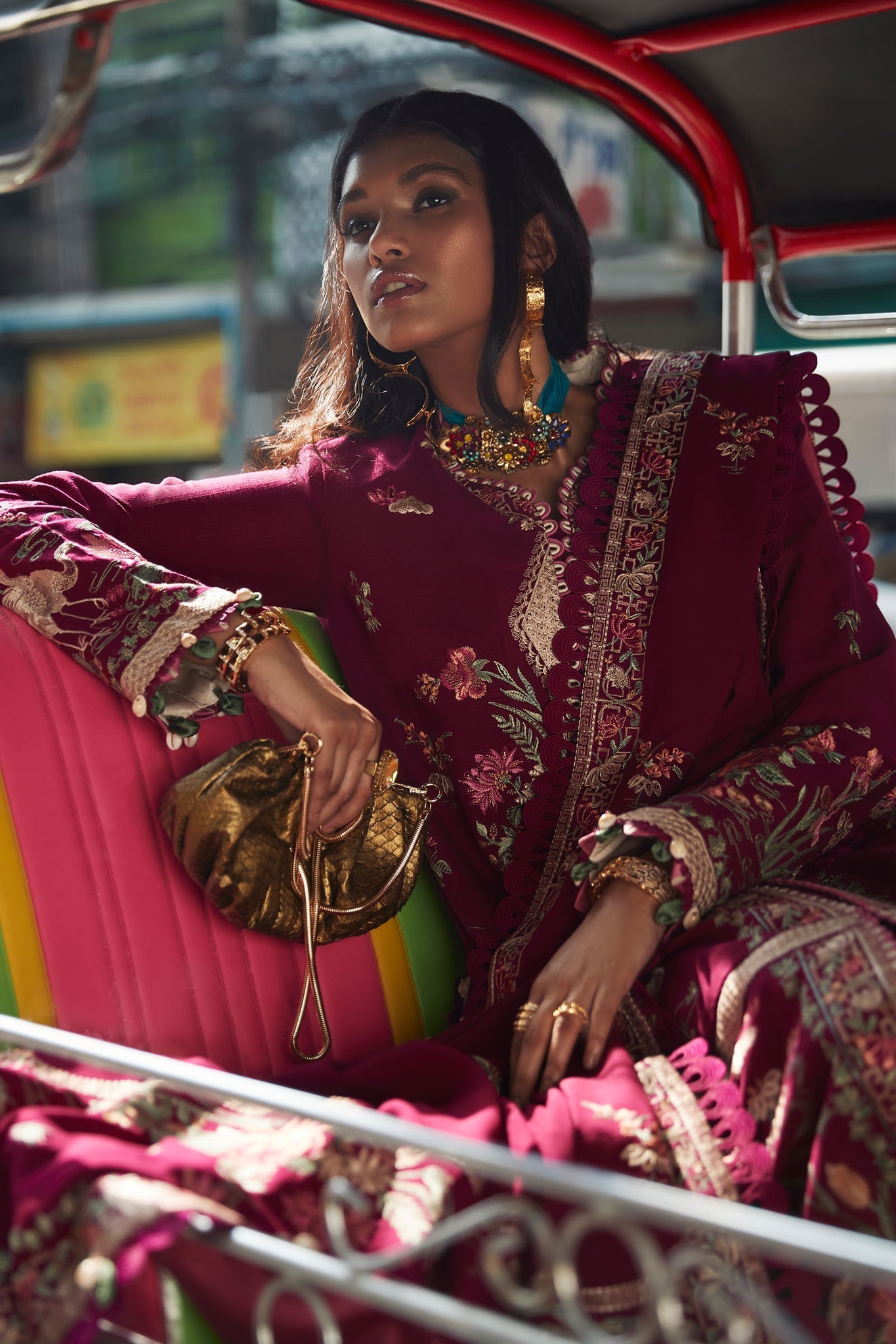 Elan Embroidered Khaddar 3 Piece Suit ELENA EW22-07