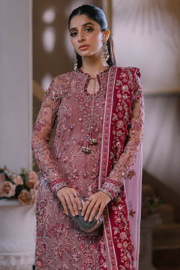 Elan Embroidered Organza 3 Piece Suit NURY