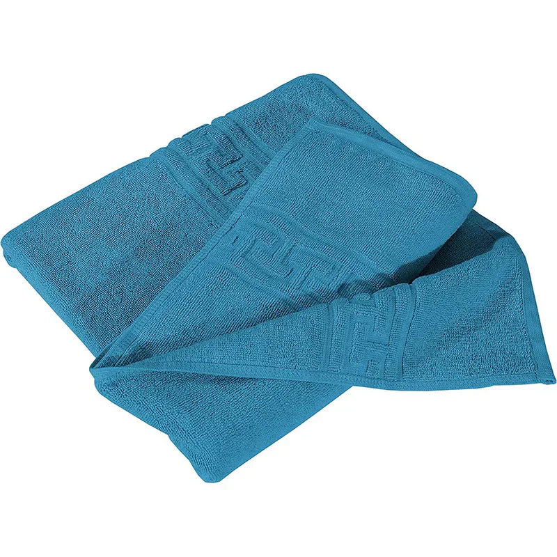 Soft and Premium Egyptian Cotton Towels - 600 GSM Teal, Set of 8