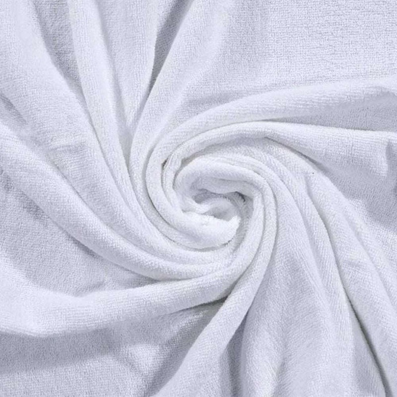 Luxurious Egyptian Cotton White Towels - 600 GSM - Set of 8